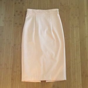 Kookai peach pencil skirt